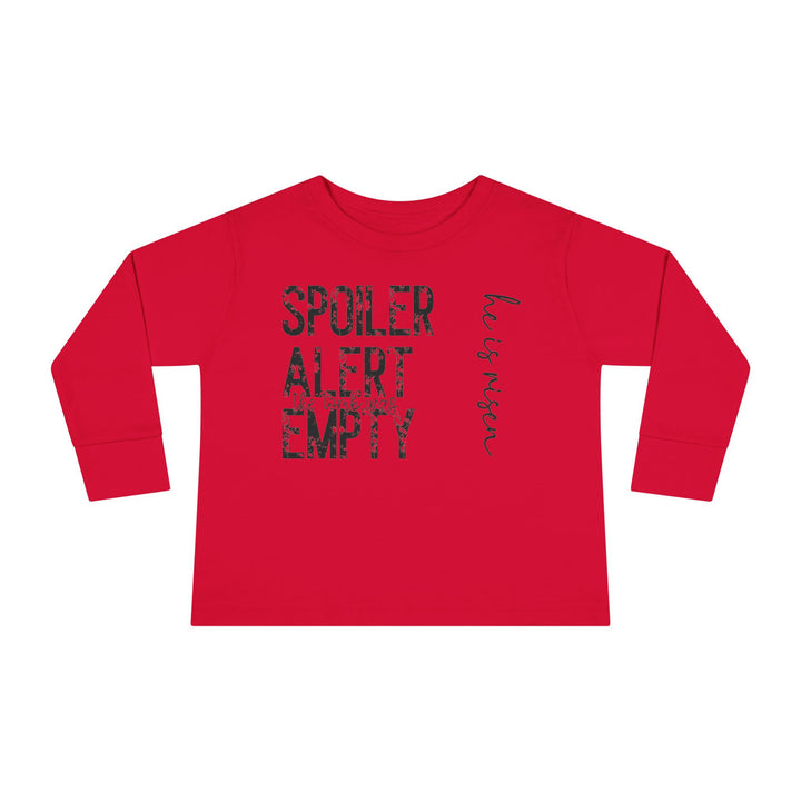 Spoiler Alert - Toddler Long Sleeve Tee