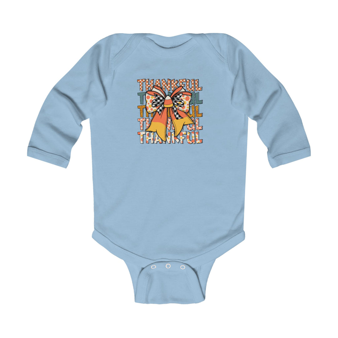 Thankful Bow - Infant Long Sleeve Bodysuit