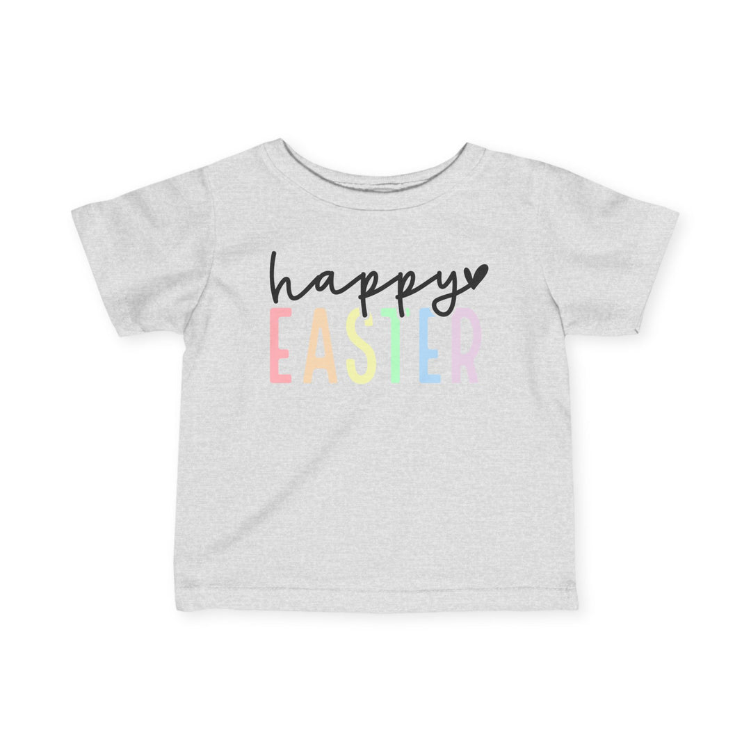 Pastel Happy Easter - Infant Fine Jersey Tee