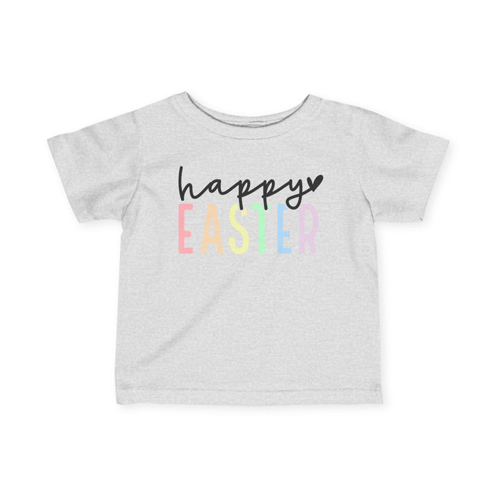 Pastel Happy Easter - Infant Fine Jersey Tee