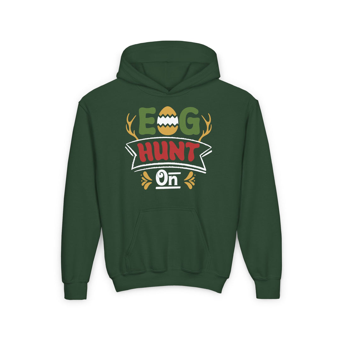 Egg Hunt - Youth Heavy Blend Hooded Sweatshirt
