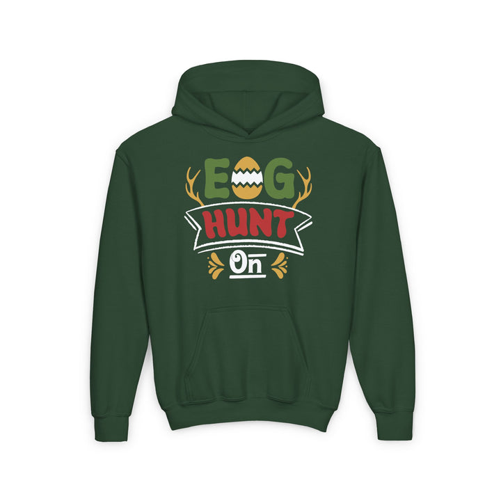 Egg Hunt - Youth Heavy Blend Hooded Sweatshirt