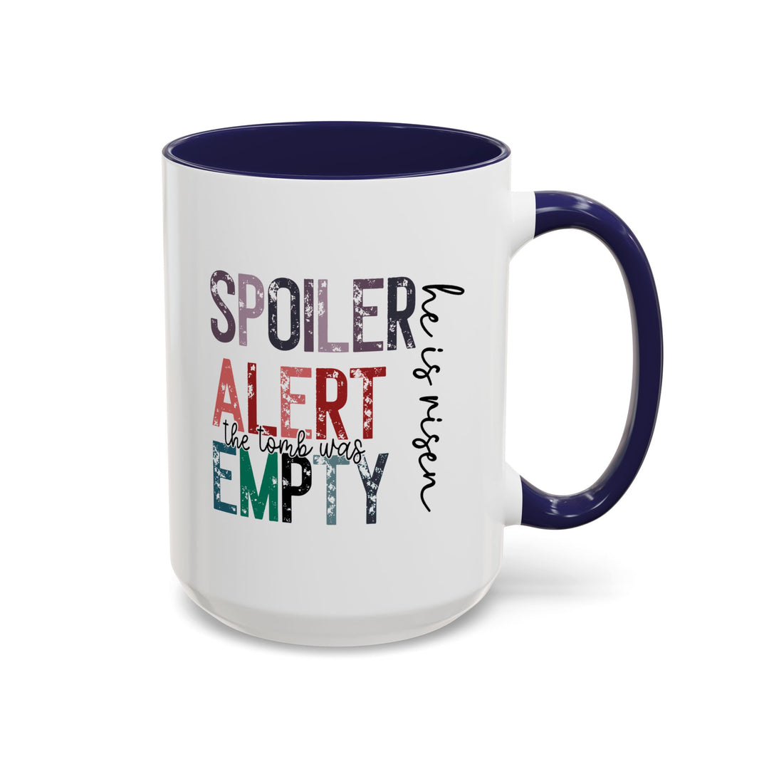Spoiler Alert - Accent Coffee Mug (11, 15oz)