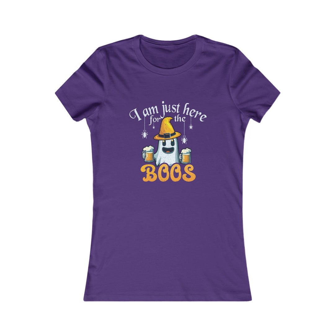 I'm Here For The Boos - Women's Favorite Tee