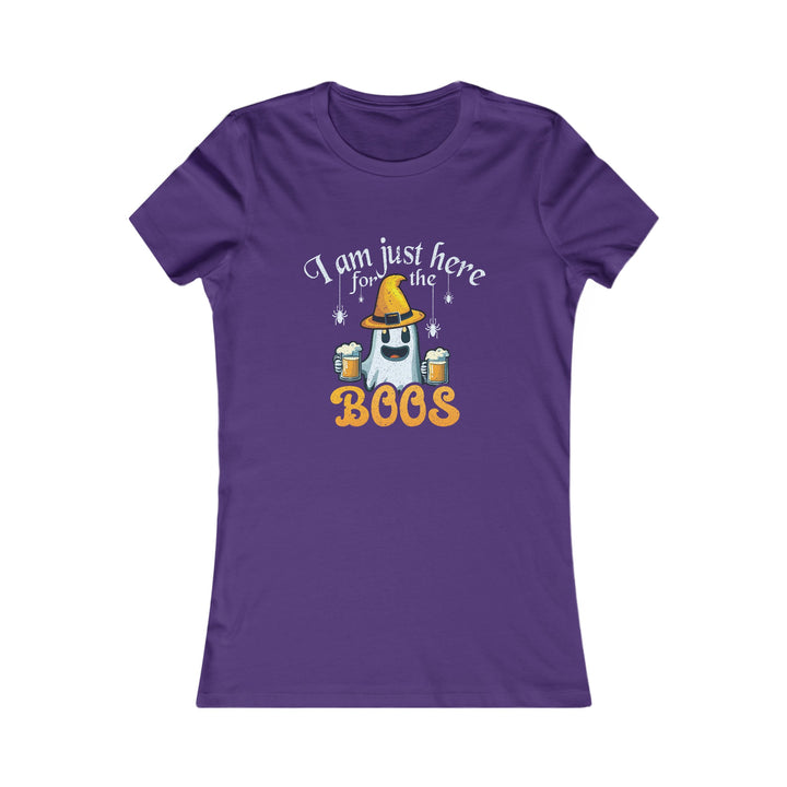 I'm Here For The Boos - Women's Favorite Tee