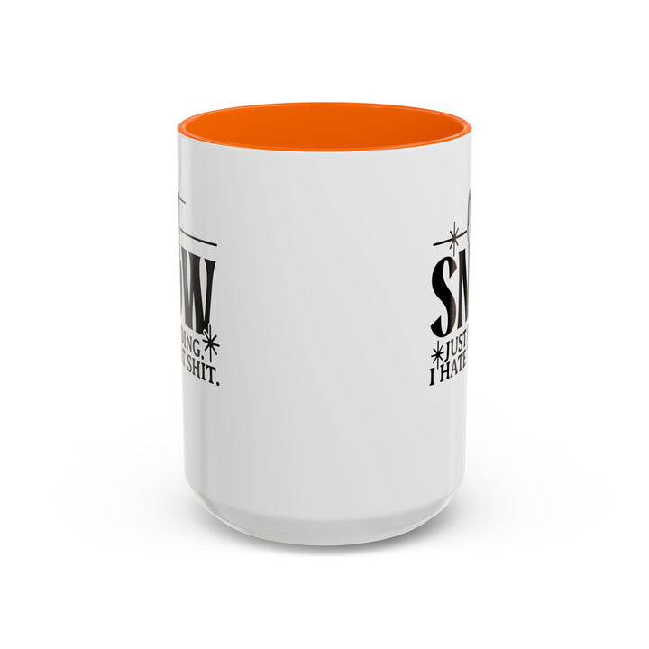 Let It Snow - Accent Coffee Mug (11, 15oz)