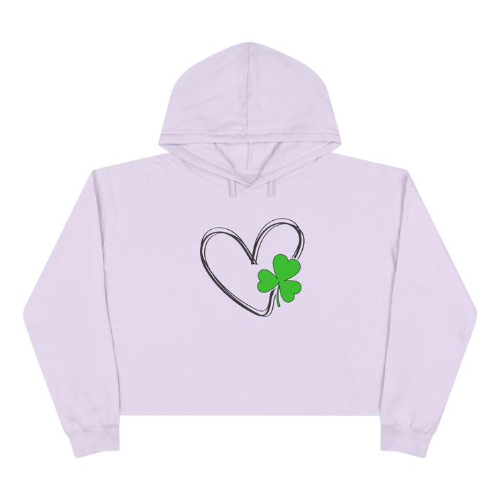 Heart & Clover - Crop Hoodie