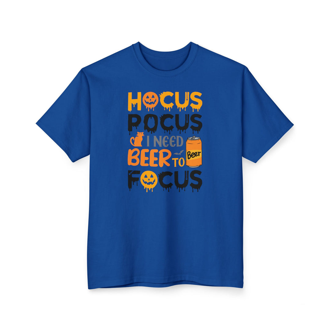 Hocus Pocus I Need A Beer To Focus - Unisex Ultra Cotton® Tall T-Shirt
