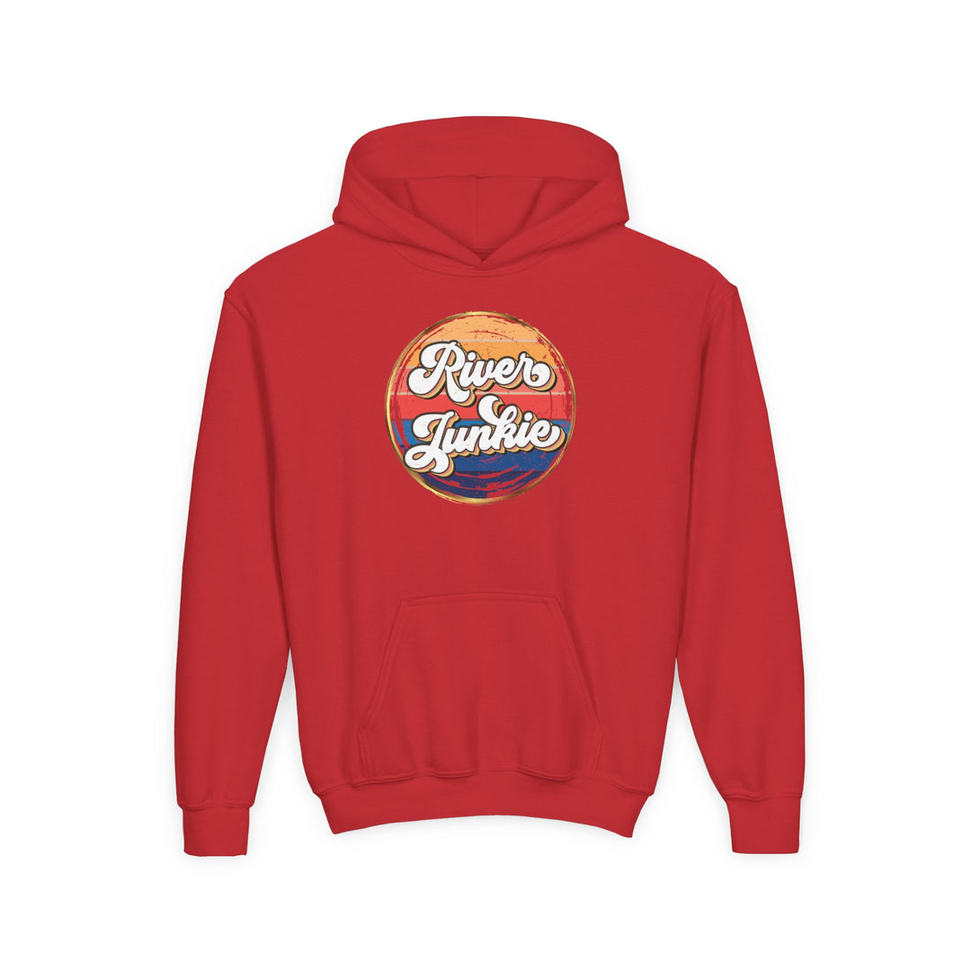 River Junkie - Youth Heavy Blend Hooded Sweatshirt