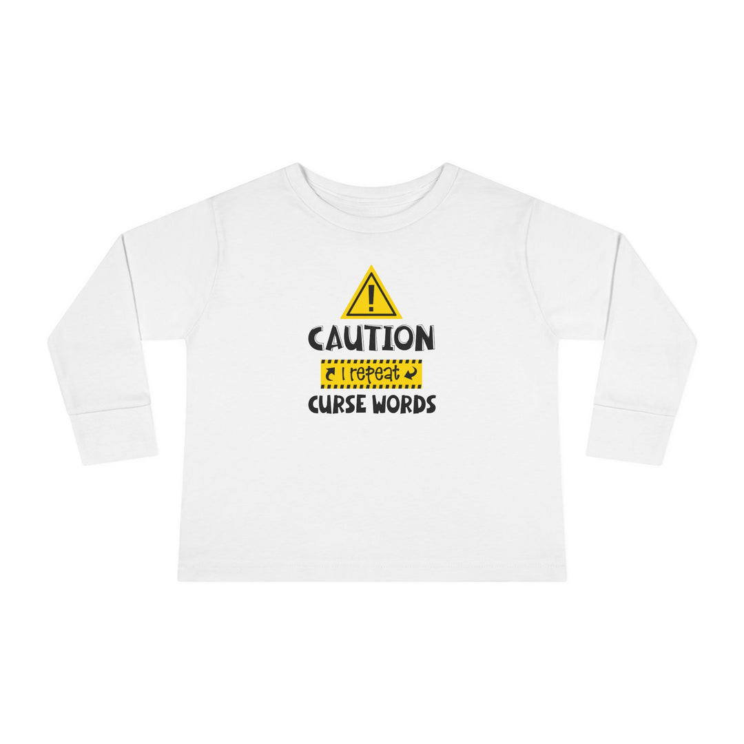 Caution - Toddler Long Sleeve Tee