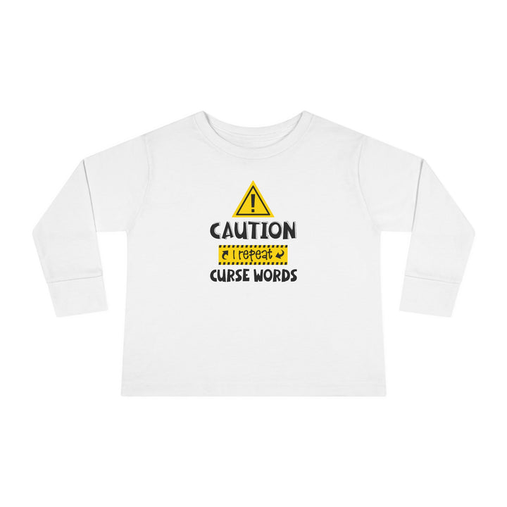 Caution - Toddler Long Sleeve Tee
