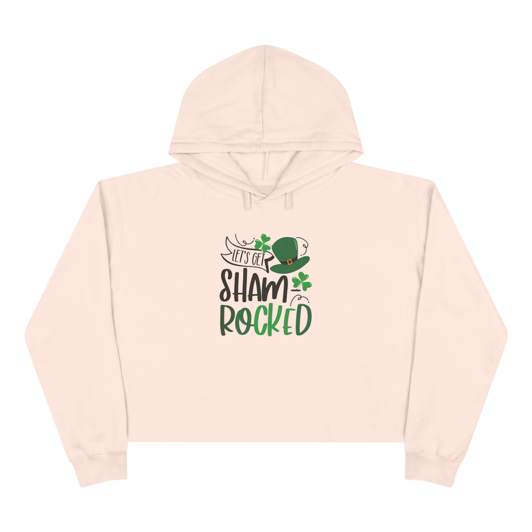 Let's Get Shamrocked - Crop Hoodie