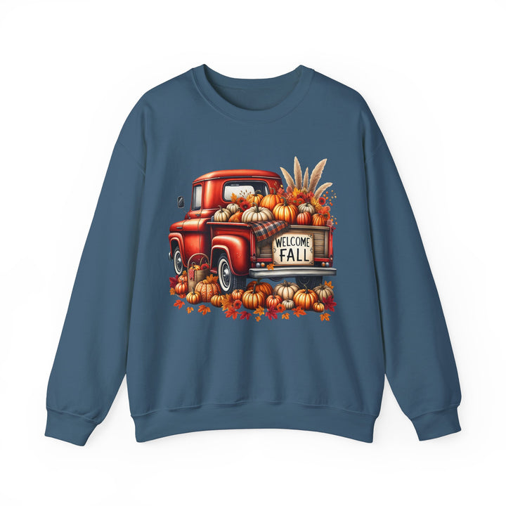 Welcome Fall - Unisex Heavy Blend™ Crewneck Sweatshirt