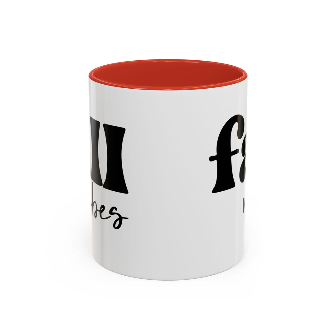 Fall Vibes - Accent Coffee Mug (11, 15oz)
