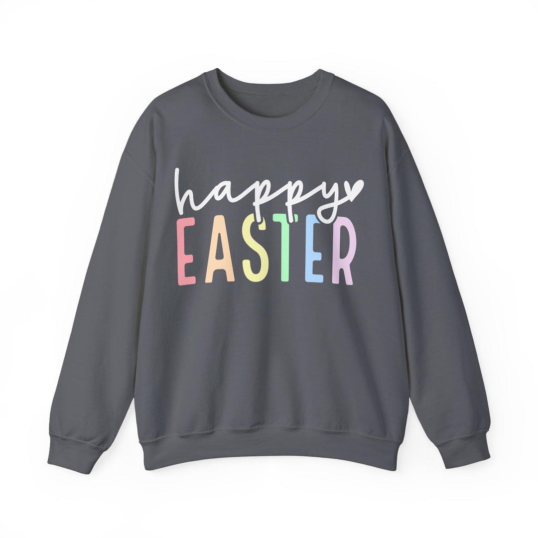 Pastel Happy Easter - Unisex Heavy Blend™ Crewneck Sweatshirt