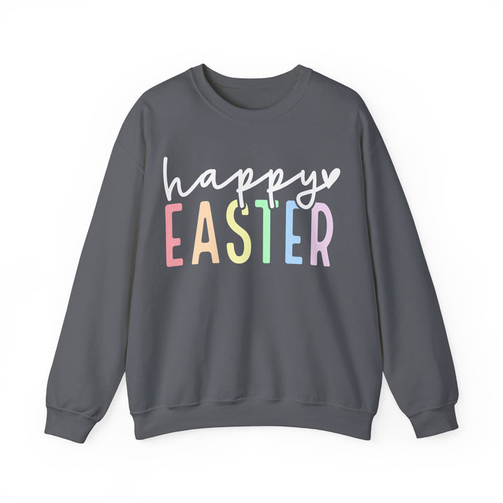 Pastel Happy Easter - Unisex Heavy Blend™ Crewneck Sweatshirt