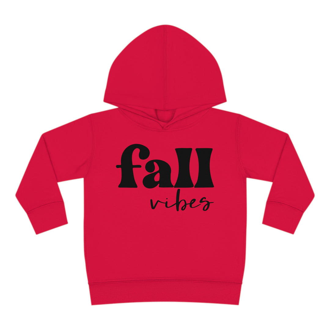 Fall Vibes - Toddler Pullover Fleece Hoodie