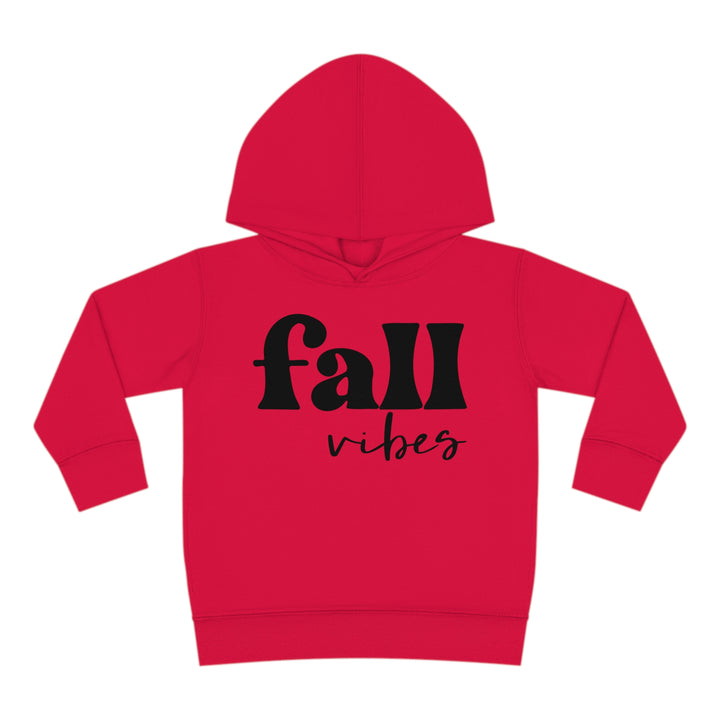 Fall Vibes - Toddler Pullover Fleece Hoodie