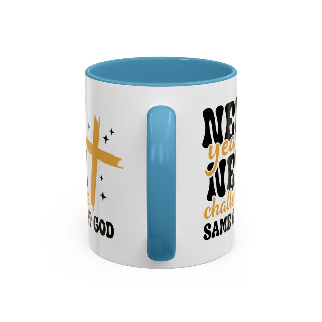 New Year Same Great God - Accent Coffee Mug (11, 15oz)