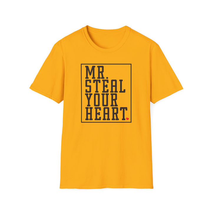 Mr. Steal Your Heart - Unisex Softstyle T-Shirt