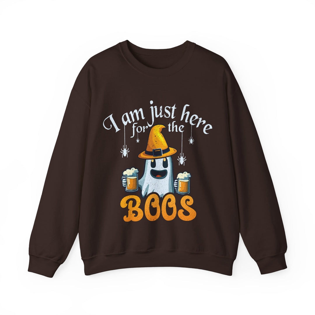 Here For The Boos - Unisex Heavy Blend™ Crewneck Sweatshirt