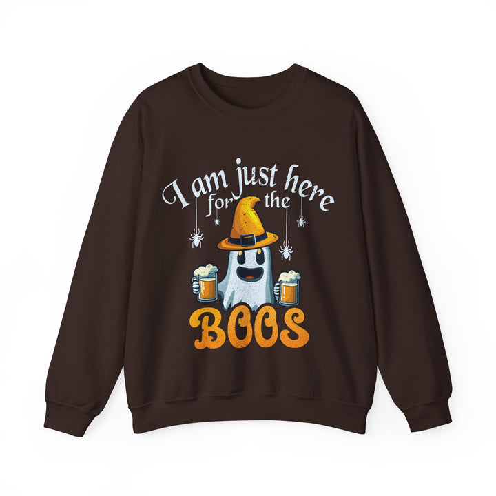 Here For The Boos - Unisex Heavy Blend™ Crewneck Sweatshirt