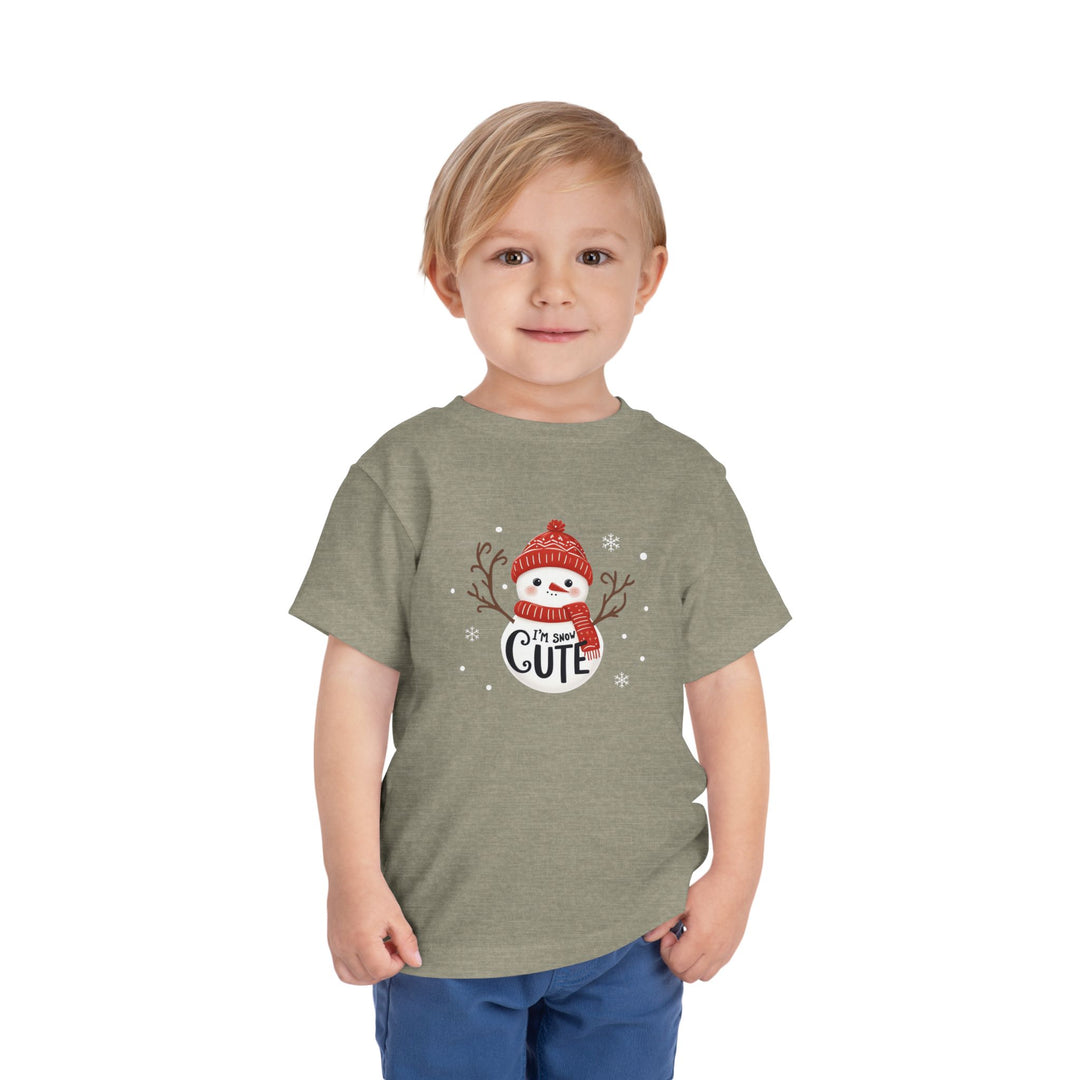 Snow Cute - Toddler Short Sleeve Tee