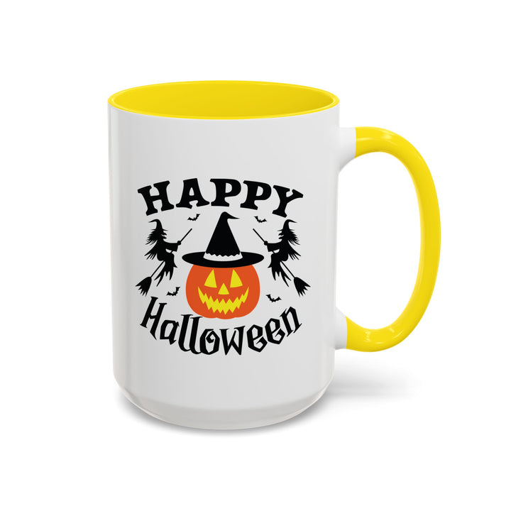 Happy Halloween - Accent Coffee Mug (11, 15oz)