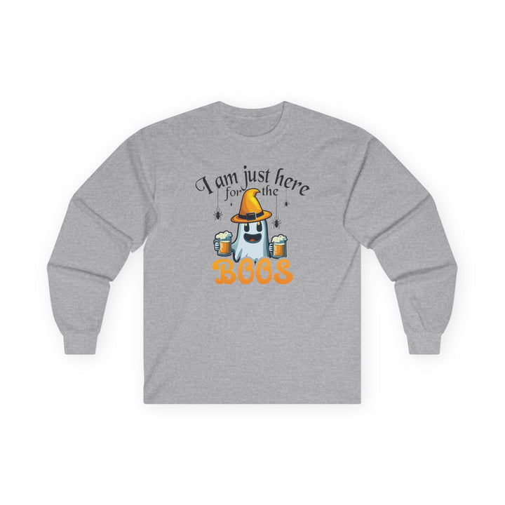 I'm Just Here For The Boos - Unisex Ultra Cotton Long Sleeve Tee