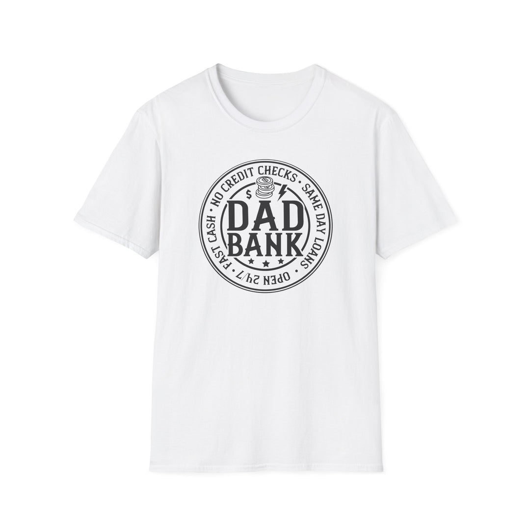 Bank Of Dad - Unisex Softstyle T-Shirt