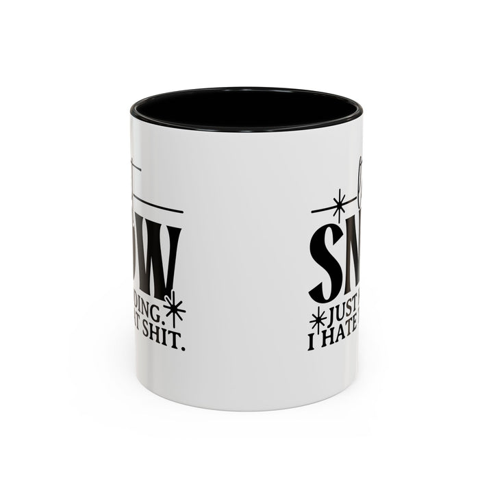 Let It Snow - Accent Coffee Mug (11, 15oz)