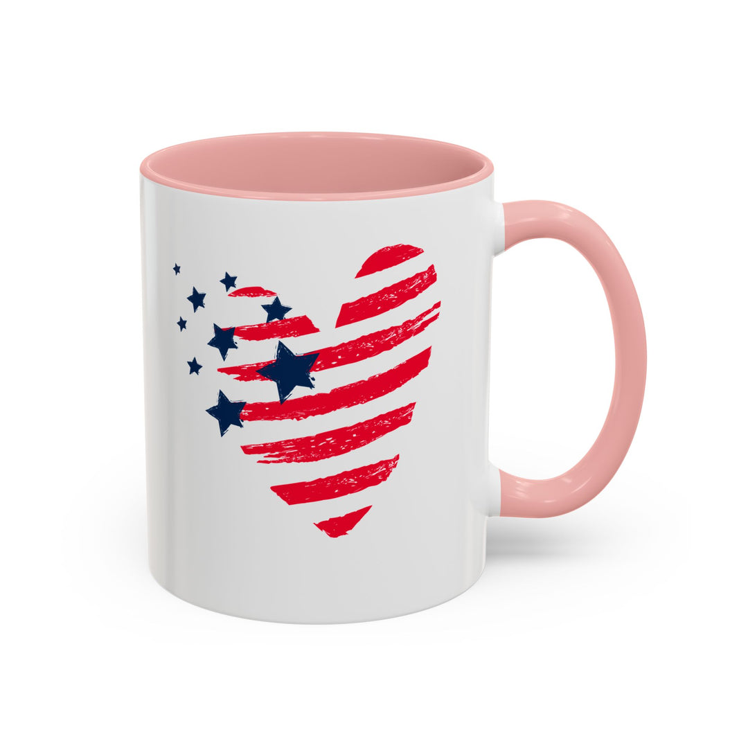 American Heart - Accent Coffee Mug (11, 15oz)