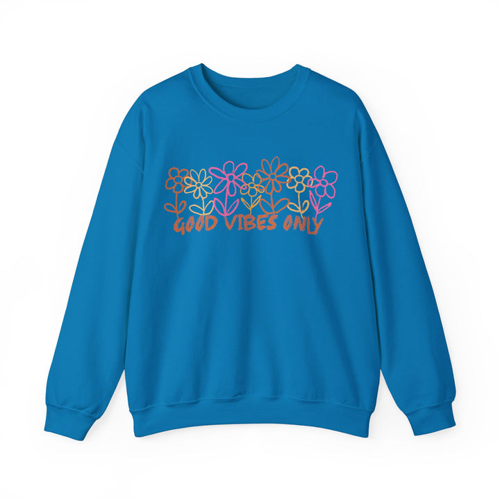 Good Vibes Only - Unisex Heavy Blend™ Crewneck Sweatshirt
