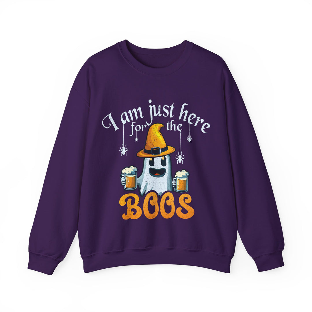 Here For The Boos - Unisex Heavy Blend™ Crewneck Sweatshirt