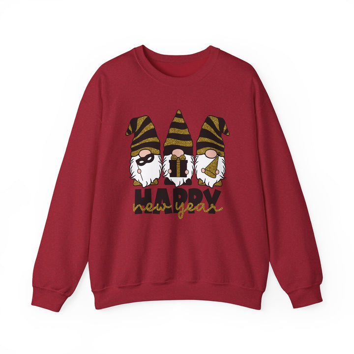Happy New Year Gnomes - Unisex Heavy Blend™ Crewneck Sweatshirt
