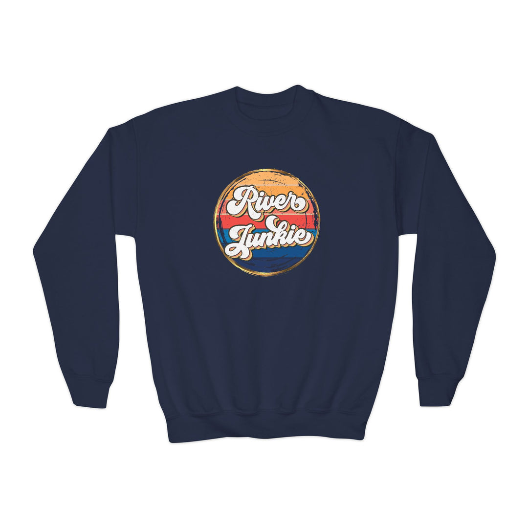 River Junkie - Youth Crewneck Sweatshirt