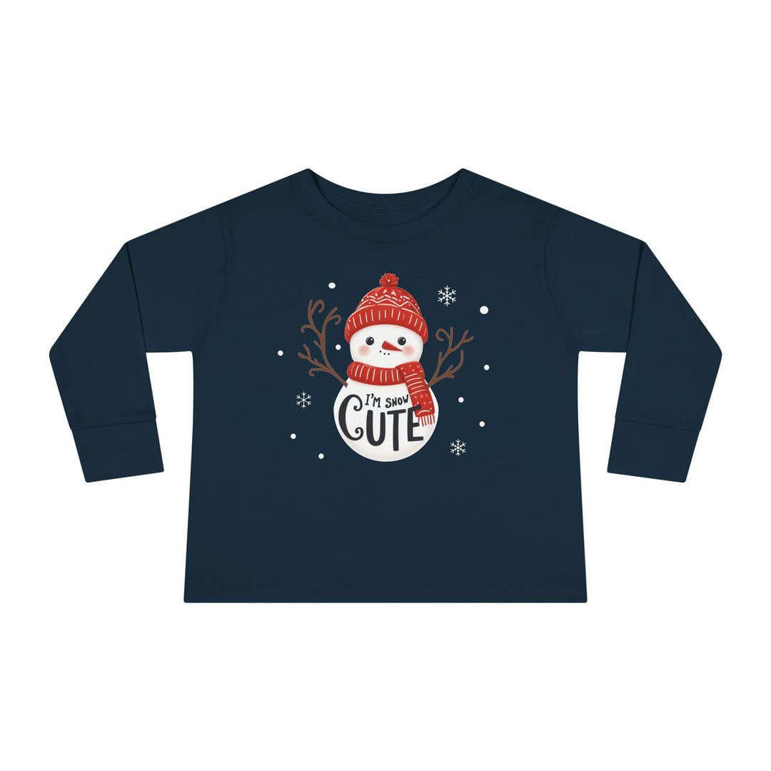Snow Cute - Toddler Long Sleeve Tee
