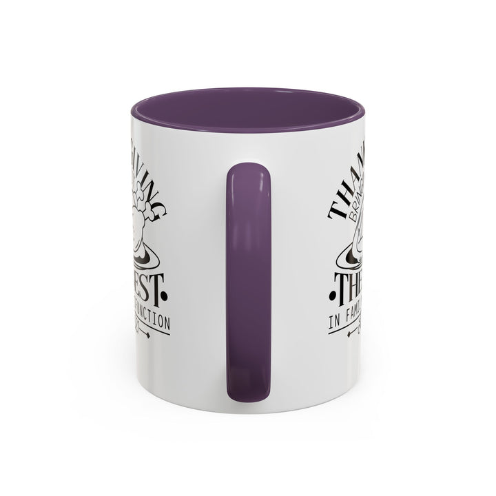 Family Dysfunction - Accent Coffee Mug (11, 15oz)