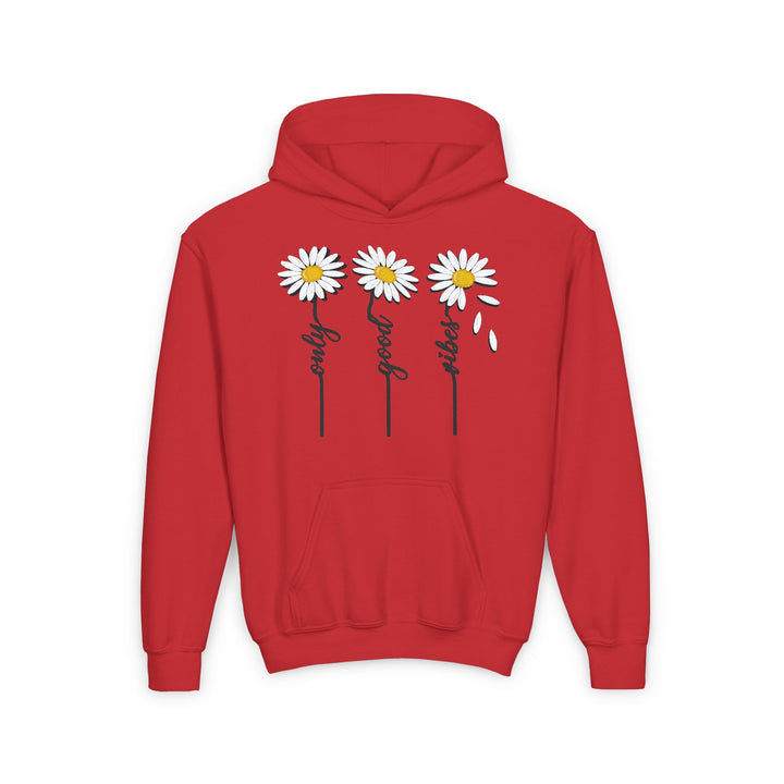 Only Good Vibes - Youth Heavy Blend Hooded Sweatshirt