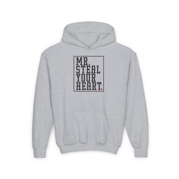 Mr. Steal Your Heart - Youth Heavy Blend Hooded Sweatshirt