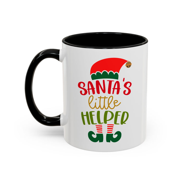 Santa's Little Helper - Accent Coffee Mug (11, 15oz)