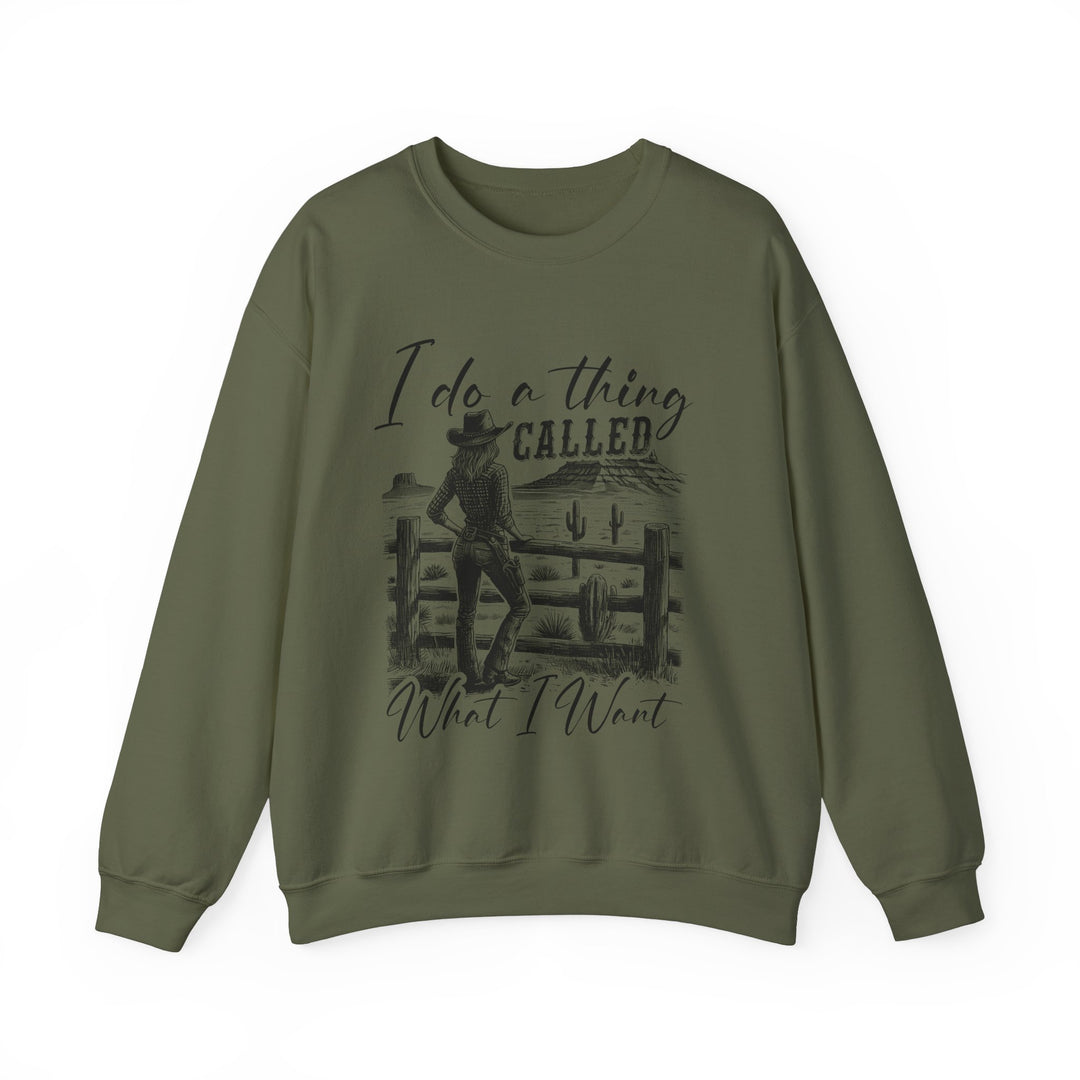 I Do A Thing Called - Unisex Heavy Blend™ Crewneck Sweatshirt