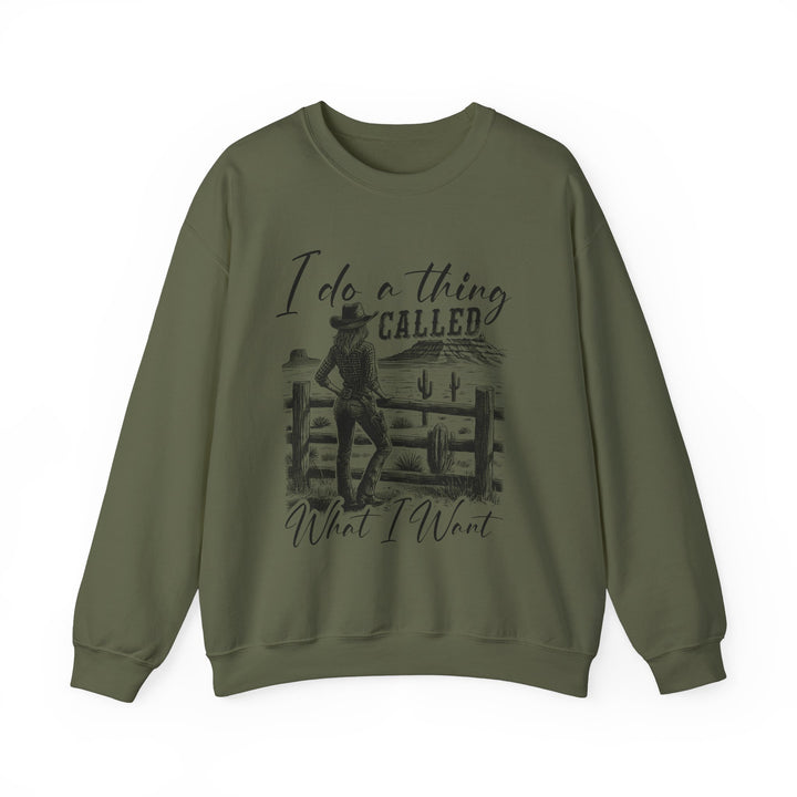 I Do A Thing Called - Unisex Heavy Blend™ Crewneck Sweatshirt