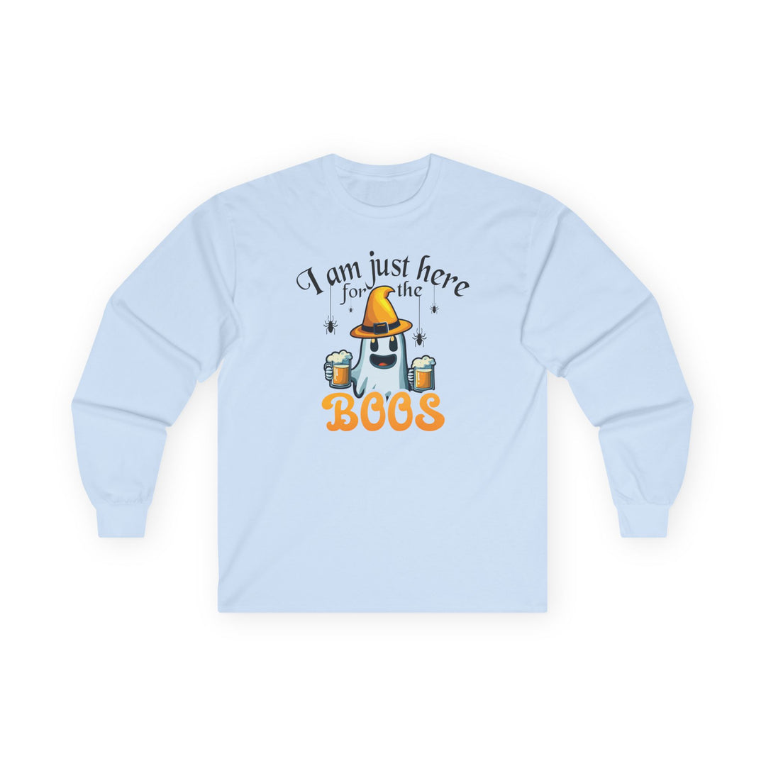 I'm Just Here For The Boos - Unisex Ultra Cotton Long Sleeve Tee