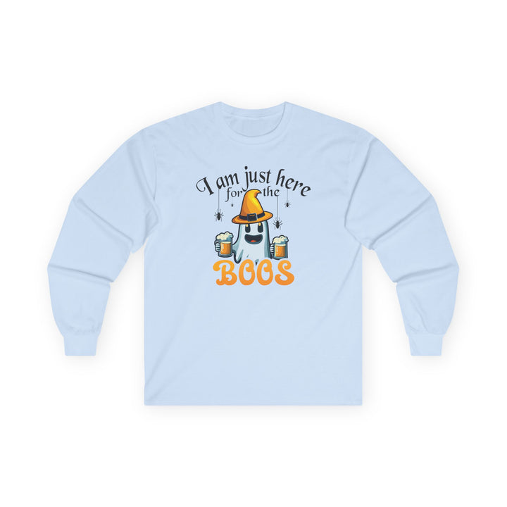 I'm Just Here For The Boos - Unisex Ultra Cotton Long Sleeve Tee