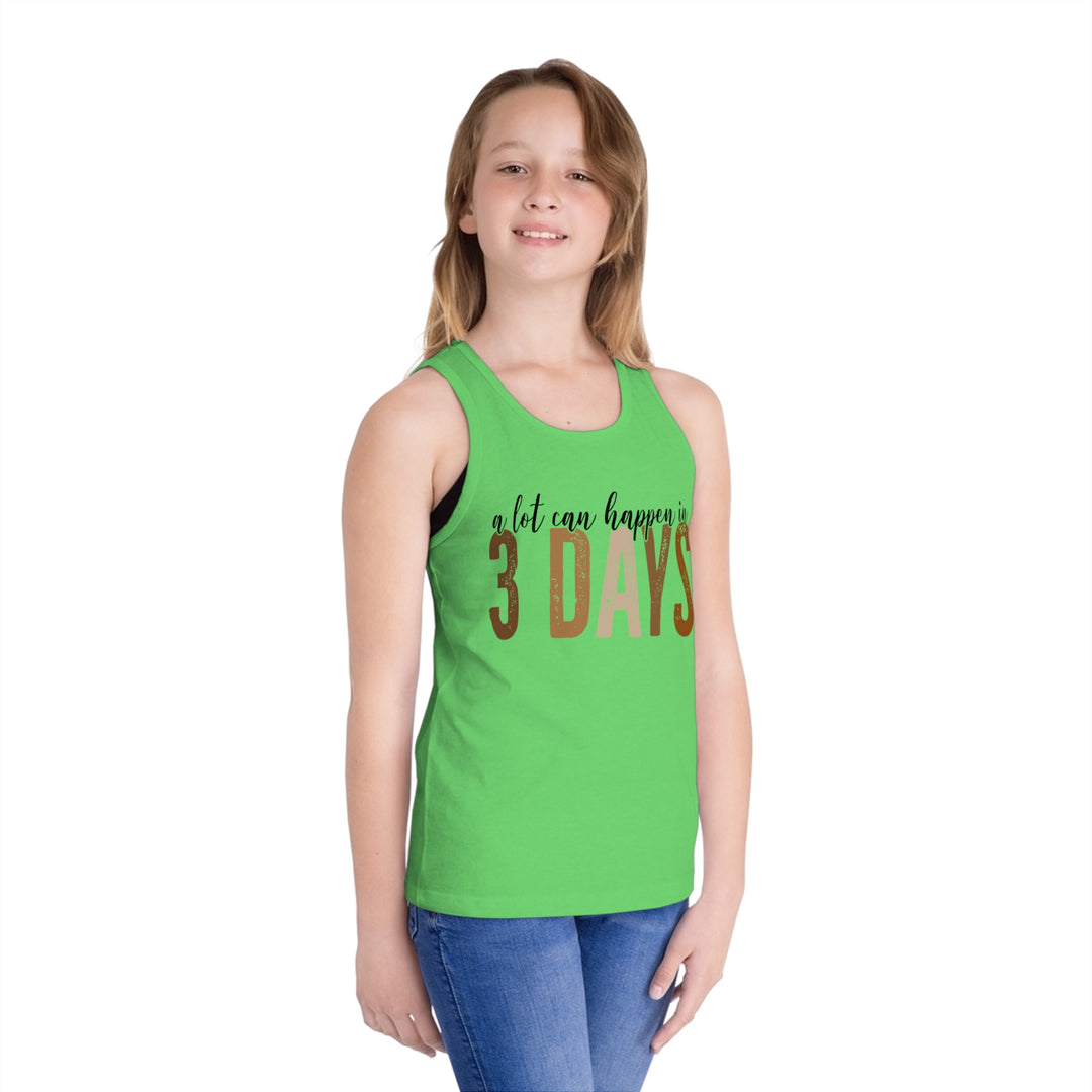 3 Days - Kid's Jersey Tank Top