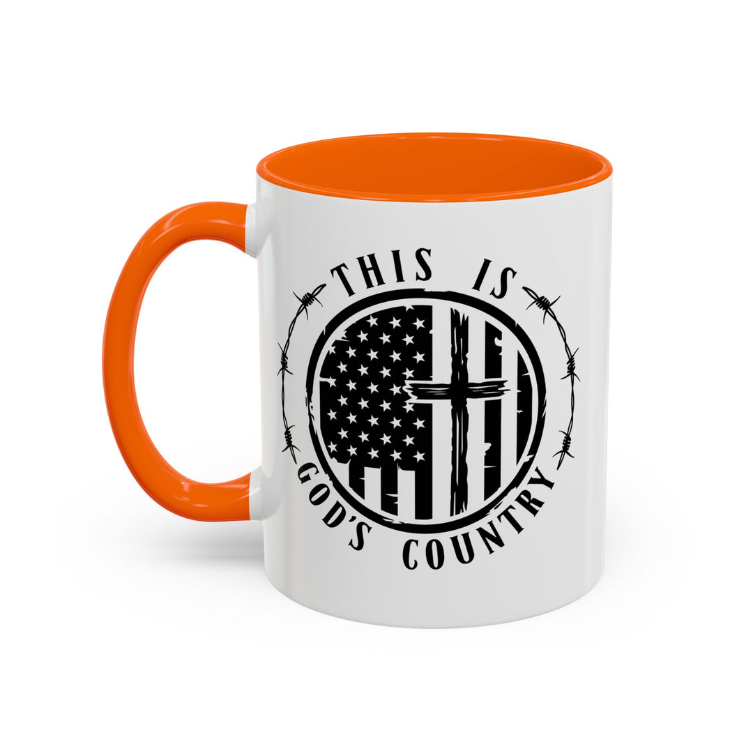 Gods Country - Accent Coffee Mug (11, 15oz)