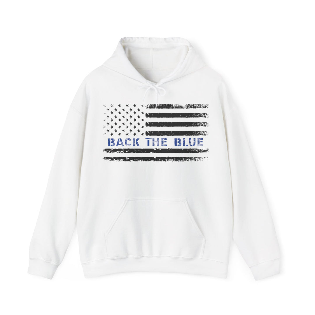Back The Blue - Unisex Heavy Blend™ Hooded Sweatshirt