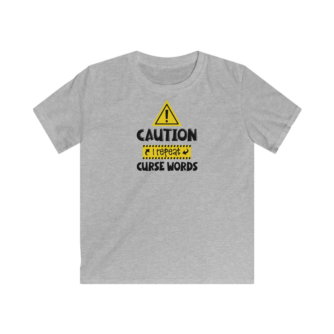Caution - Kids Softstyle Tee