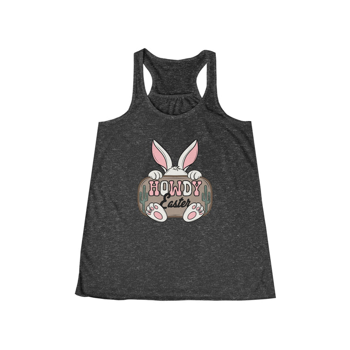 Howdy Easter - Women's Flowy Racerback Tank